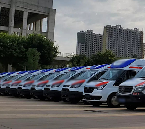 榆林服务车队展示