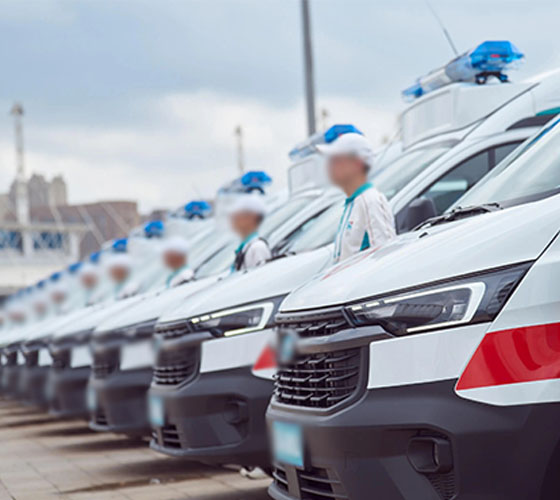 榆林服务车队展示